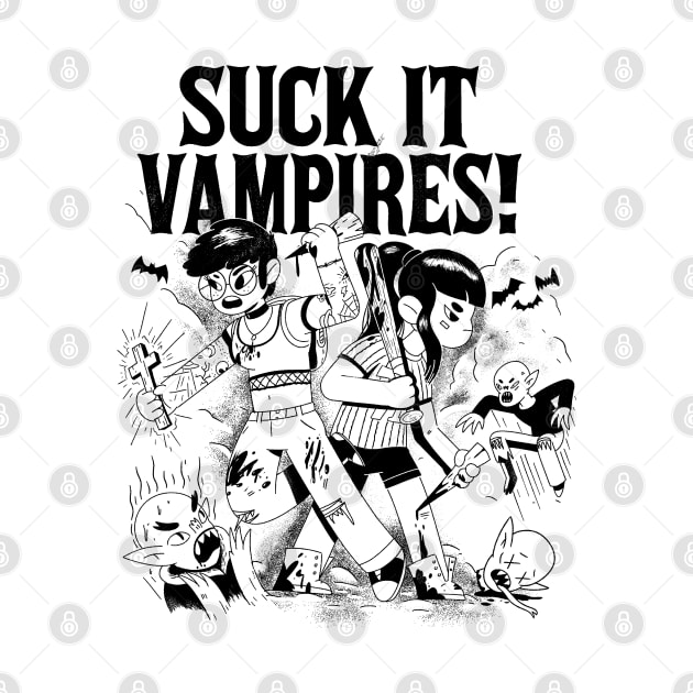 Suck it Vampires! by 8BitHobo