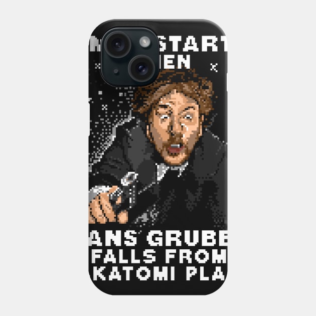 A Gruber Xmas Phone Case by CoDDesigns