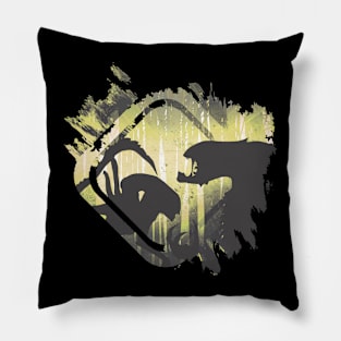 Invaders From The Deep Space Pillow