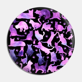 Cat pattern Pin