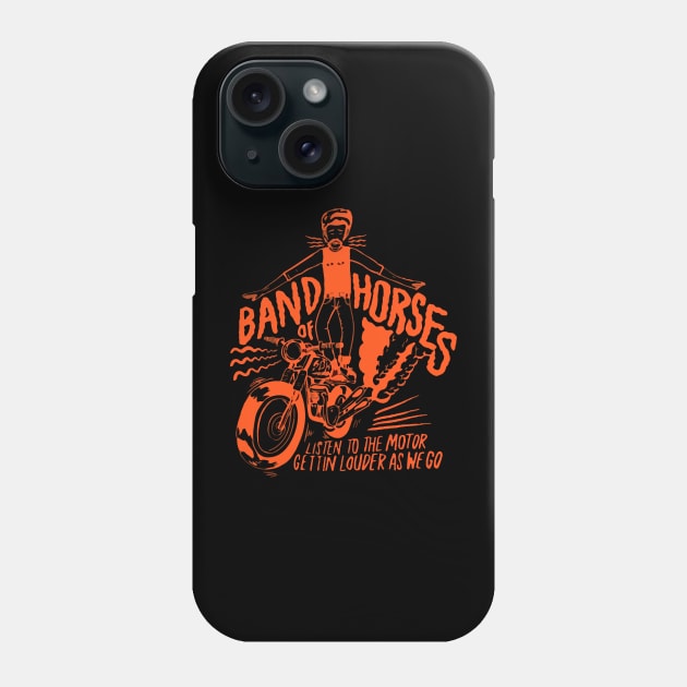 Band Of Horses Phone Case by BrandyWelcher