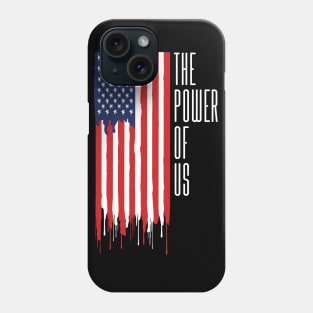 The power of US American flag Phone Case