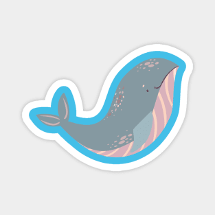 Blue whale! Magnet