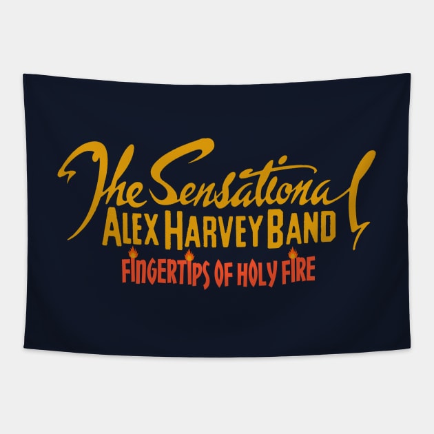 Sensational Alex Harvey Band Tapestry by ElijahBarns