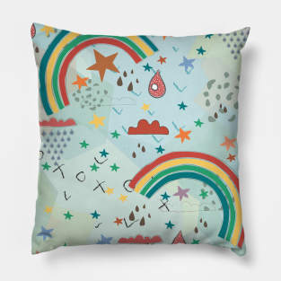 Rainbows Pillow