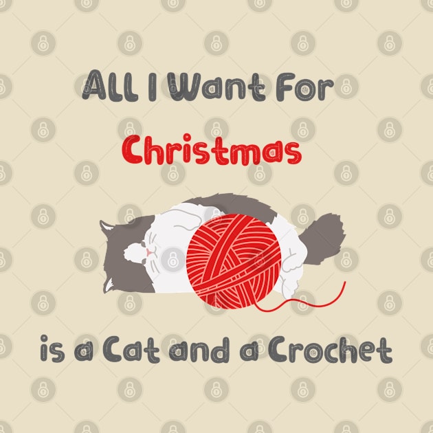 All I want for Christmas is a Cat and a Crochet by Coldhand34