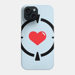 Valentine Day T-Shirt love you For Ever Phone Case