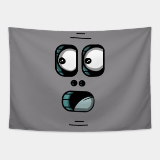 FACE CARTOON Tapestry