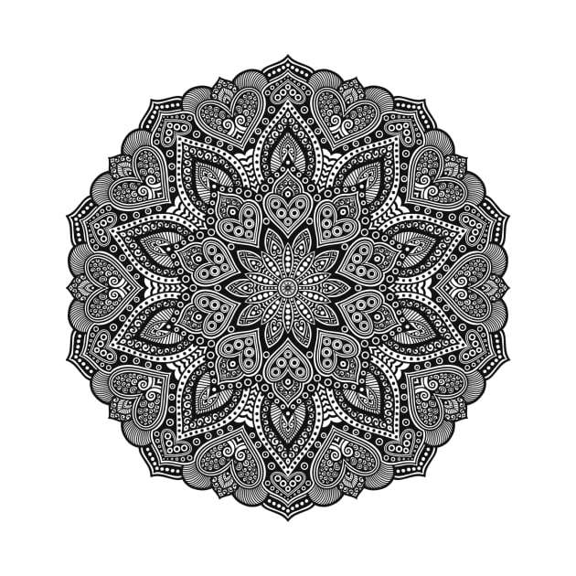 Intricate mandala by Craftiliciouscraft 