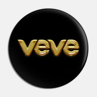 Gold VeVe Logo - VeVe App - VeVe NFT Pin