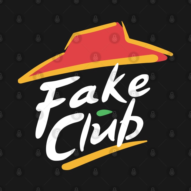 Fake Pizza Parody Logo by Merchsides