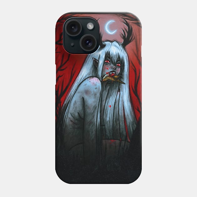 FERAL Phone Case by 🫀🗡️VEXED VULPES🗡️🫀