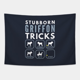 Stubborn Griffon Bruxellois Tricks - Dog Training Tapestry