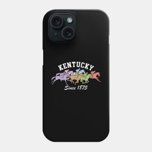 Derby Retro Kentucky Since 1875 Tee Funny Horse Race Vintage Phone Case