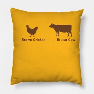 Chicken Lover Cow Lover Pillow