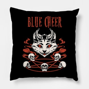 blue cheer catanic Pillow