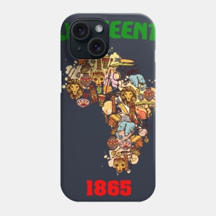 Juneteenth 1865 Freedom I Black Pride African Freedom Day Phone Case