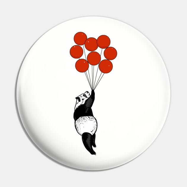 I believe i can fly panda Pin by huebucket