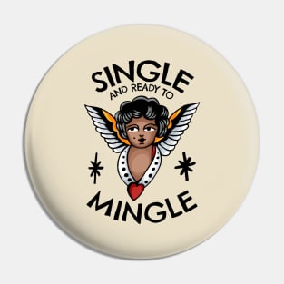 Cute Angel Valentine's Day Pin