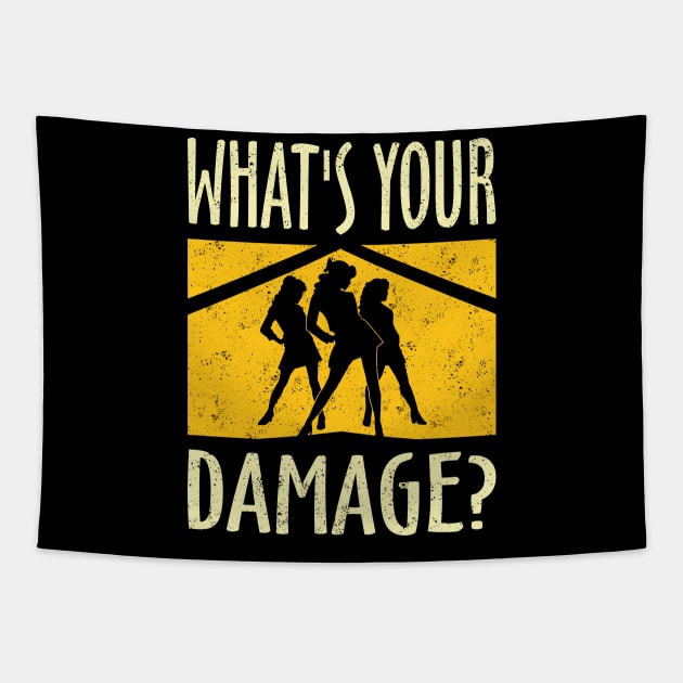 What's your damage? Tapestry by KsuAnn