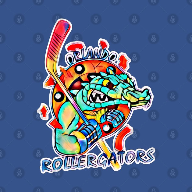 Orlando Rollergators Roller Hockey by Kitta’s Shop