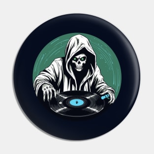 DJ Grim Reaper Pin