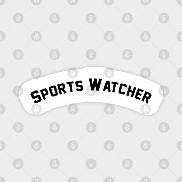 Sports Watcher Magnet by TrikoCraft