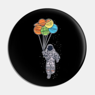 ASTRONAUT BALLOON Pin