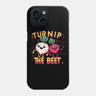 Turnip the Beet Funny Cartoon Vegetable Pun Lover Phone Case