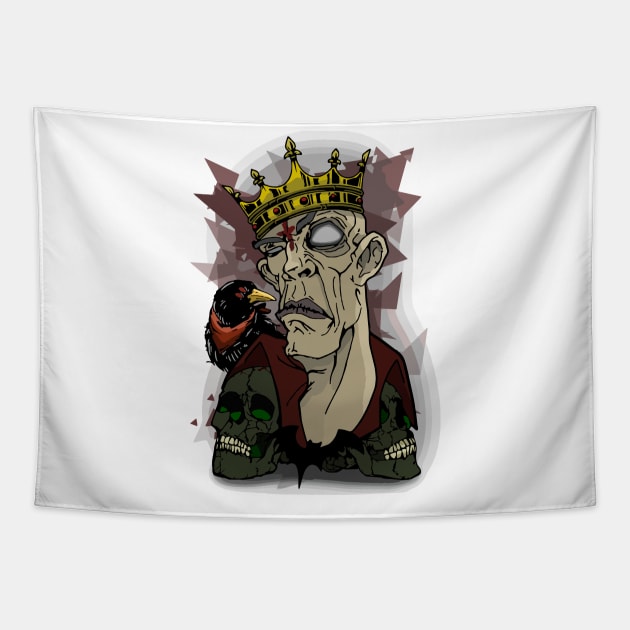 Dead King Tapestry by AmurArt