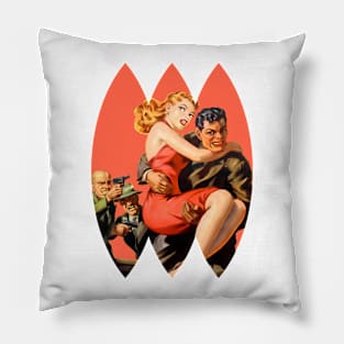 Retro Vintage Comic Fantasy Old Scifi Popart Funny Pillow