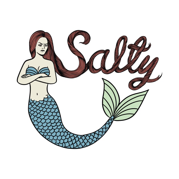 Mermaid Salty by coffeeman