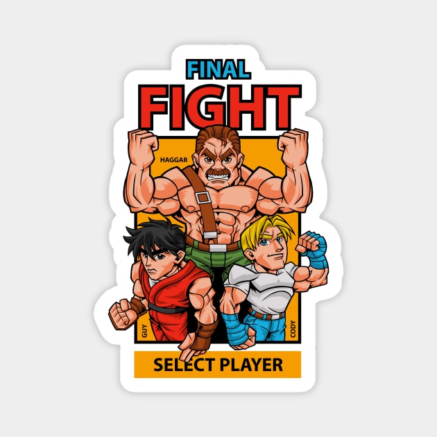 Final Fight Magnet by Carlos Filho