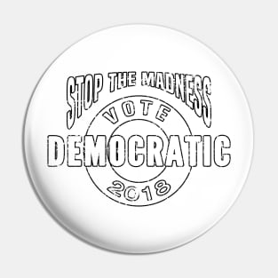 Vote Democratic Pin