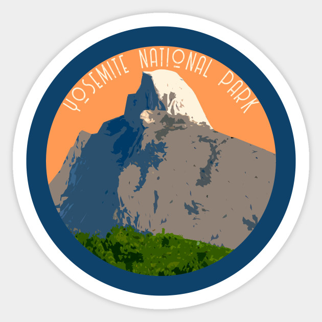 Yosemite National Decal Yosemite National Park Sticker Teepublic