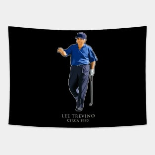 Lee Trevino Golf Master Legend Tapestry