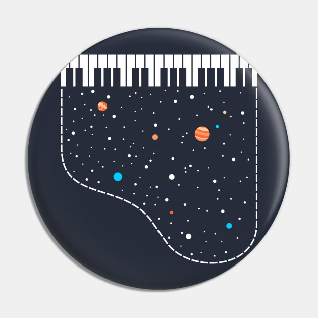 Sound of Space Pin by gutsandglory