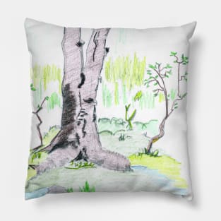 Fritter's Spring: Woodmarsh Lispe Pillow