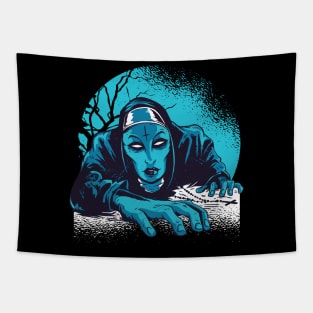 Zombie nun Tapestry