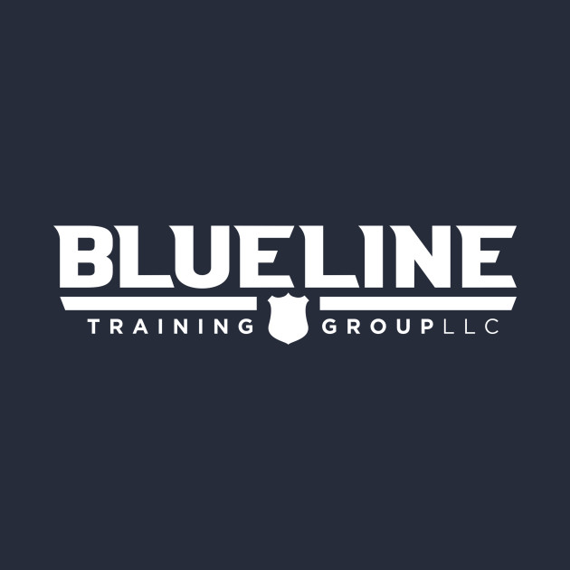 BlueLine Training Group | White Icon on Front, Large Logo on Back by Stalwarthy