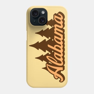 Alabama Vintage Trees Phone Case