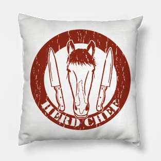 Herd Chef - Red Pillow