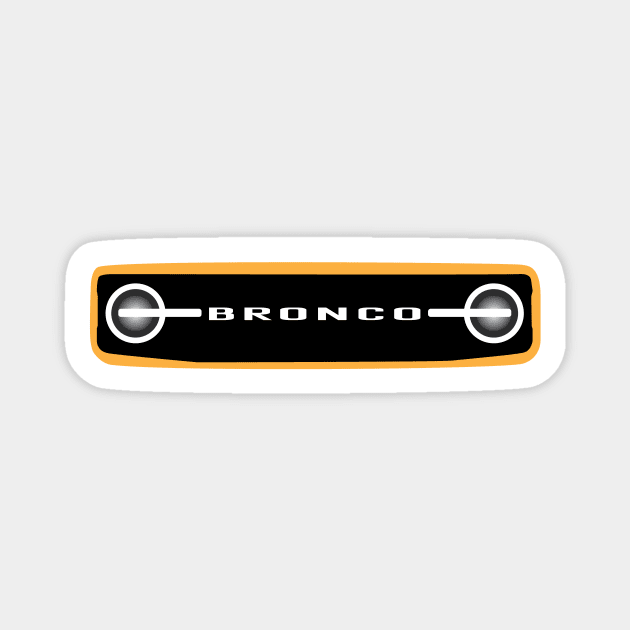 2021 Bronco Grille Magnet by AltTabStudio