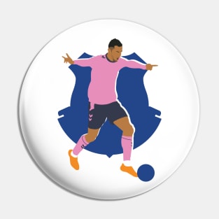 Dwight Mcneil Everton Celebration Collage Pin