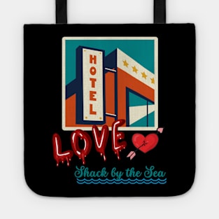 Love shack by the sea Tote