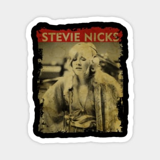 TEXTURE ART-Stevie Nicks - RETRO STYLE Magnet