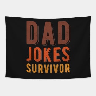 Dad Jokes Survivor Funny | Father's Day 2023 | Dad Joke Loading Tapestry