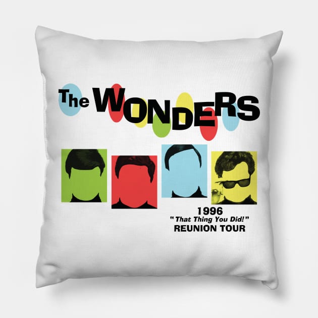 The Wonders Tour Shirt Pillow by JEPedersen