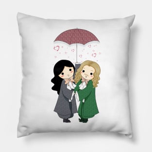 MonChevy - Rain of Hearts Pillow