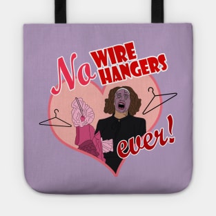 NO WIRE HANGERS Tote